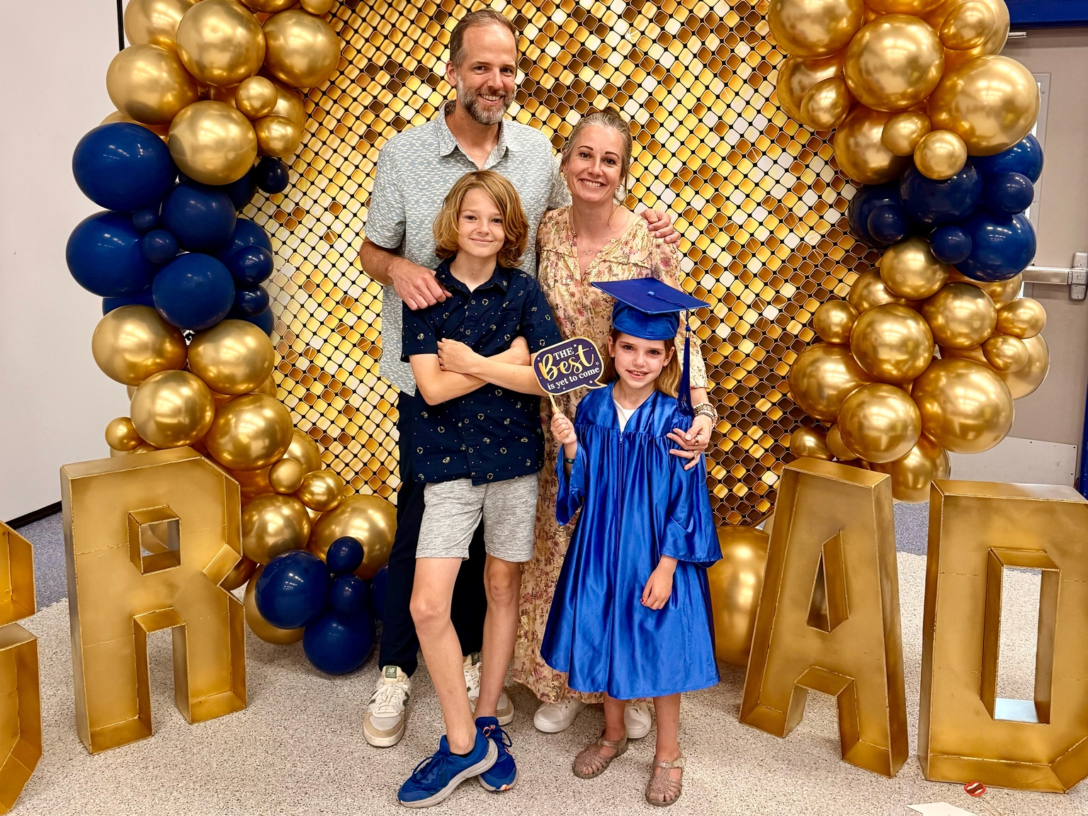 Photo of Miranda, Jordi, Luca and Zoey